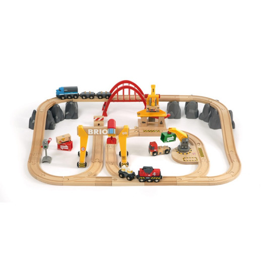 BRIO-sarja junaraiteineen Railway deluxe, 33097