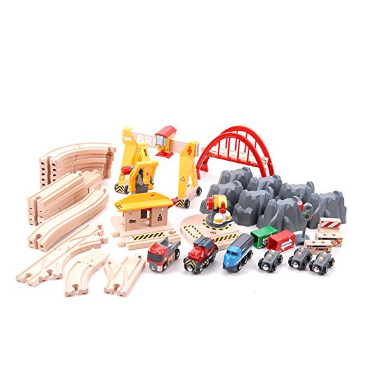 BRIO-sarja junaraiteineen Railway deluxe, 33097