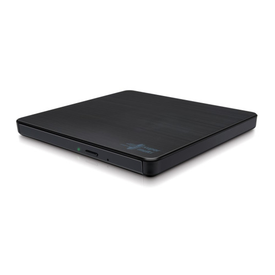 Hitachi-LG ohut kannettava DVD-kirjoitin optinen levyasema DVD±RW Musta