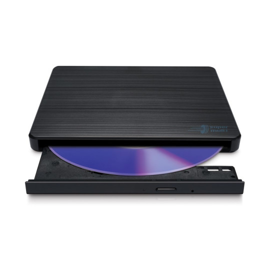 Hitachi-LG ohut kannettava DVD-kirjoitin optinen levyasema DVD±RW Musta