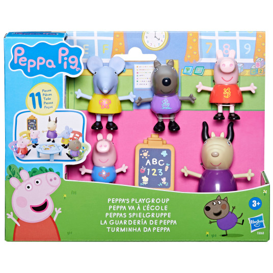 PEPPA PIG Leikkisetti Pipsan leikkiryhmä