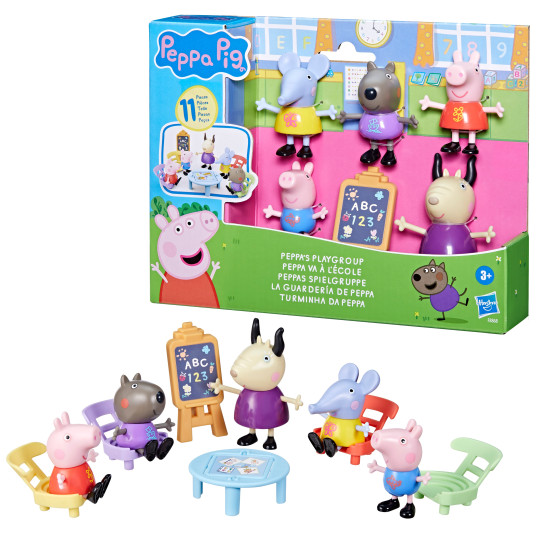 PEPPA PIG Leikkisetti Pipsan leikkiryhmä