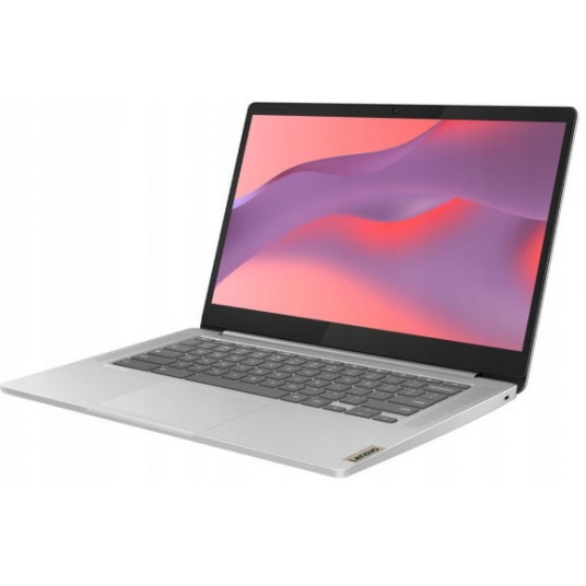 Kannettava tietokone Lenovo IdeaPad Slim 3 Chrome 14M868, 14 FHD, MediaTek Kompanio 520, RAM 8GB, 128GB SSD, Integrated Arm Mali-G52, ChromeOS, Cloud Grey 82XJ003QPB