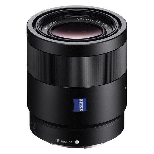 Sony Sonnar T* FE 55mm F1.8 ZA (musta) | (SEL55F18Z) | Carl Zeiss
