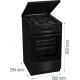 Kaasuliesi sähköuunilla Gorenje GK5C42BF