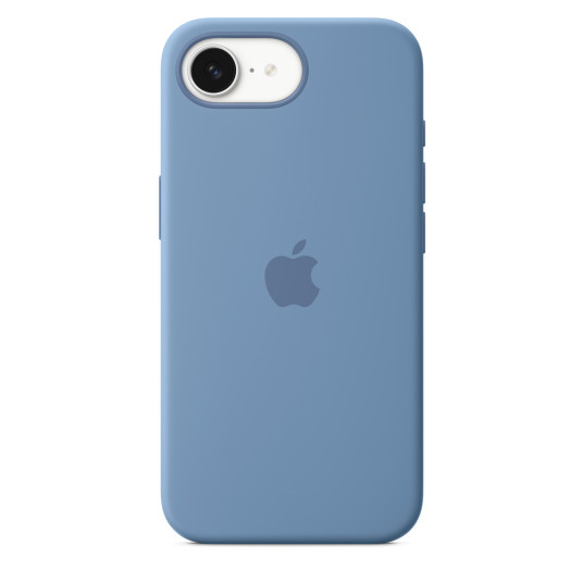 Kotelo Apple iPhone 16e Silicone Case Winter Blue