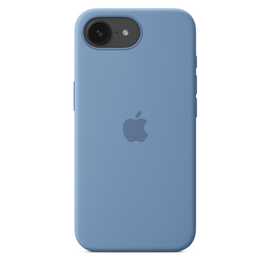 Kotelo Apple iPhone 16e Silicone Case Winter Blue
