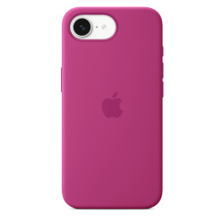 Kotelo Apple iPhone 16e Silicone Case Fuchsia