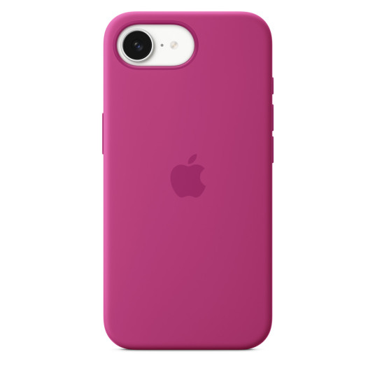Kotelo Apple iPhone 16e Silicone Case Fuchsia