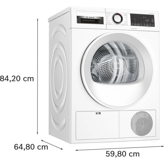 Kuivausrumpu Bosch WQG2320LSN