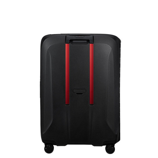 Matkalaukku Samsonite Essens Spinner 75x52x33 cm, harmaa/punainen