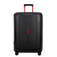 Matkalaukku Samsonite Essens Spinner 75x52x33 cm, harmaa/punainen