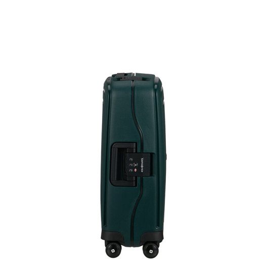 Matkalaukku Samsonite S'Cure Spinner 55x40x20 cm, tummanvihreä