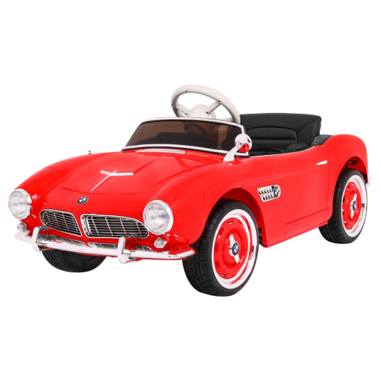 Sähköauto Bmw 507 Retro, punainen
