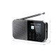 Sharp DR-P520(GY) OSAKA Pocket/Handheld Portable Digital Radio, Grey | Sharp