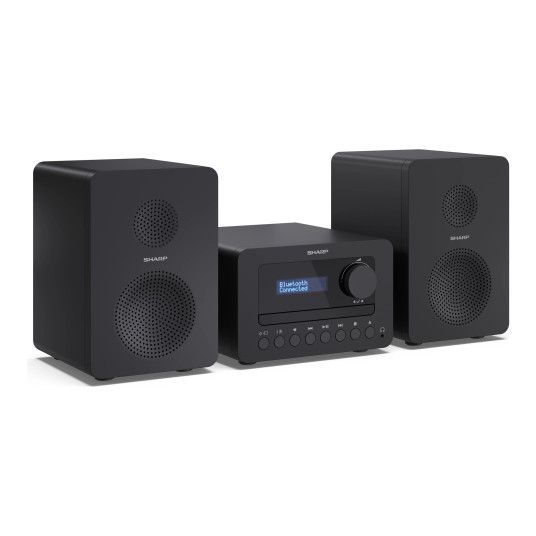 Sharp XL-B514(BK) TOKYO FM Hi-Fi Micro System, Black | Sharp