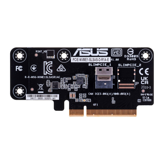 Platf. kaapelit Asus RS300-E12/NVMe-SLSAS-D-R1A-E