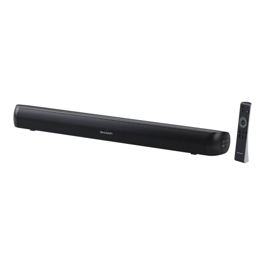Sharp HT-SB107 2.0 Compact Soundbar for TV up to 32", HDMI ARC/CEC, Aux-in, Optical, Bluetooth, 65cm, Gloss Black | Sharp | Yes | Soundbar Speaker | HT-SB107 | Gloss Black | No | USB port | AUX in | Bluetooth | Wireless connection
