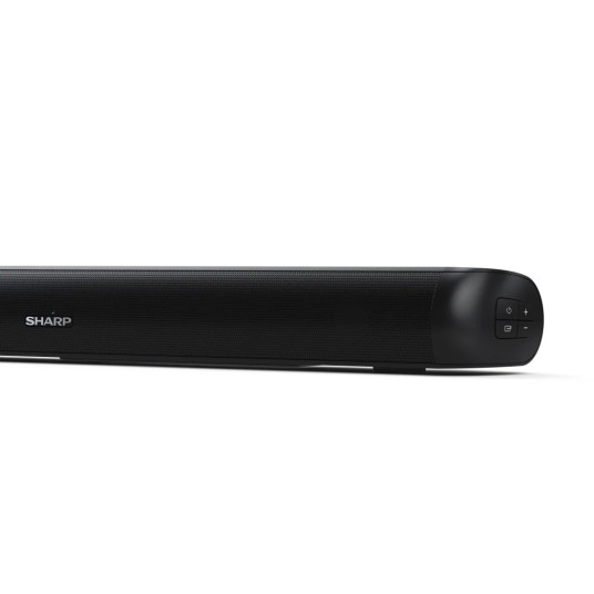 Sharp HT-SB107 2.0 Compact Soundbar for TV up to 32", HDMI ARC/CEC, Aux-in, Optical, Bluetooth, 65cm, Gloss Black | Sharp | Yes | Soundbar Speaker | HT-SB107 | Gloss Black | No | USB port | AUX in | Bluetooth | Wireless connection