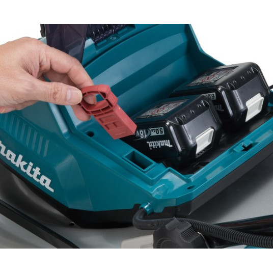 Makita DLM460Z ruohonleikkuri Battery Black, Blue