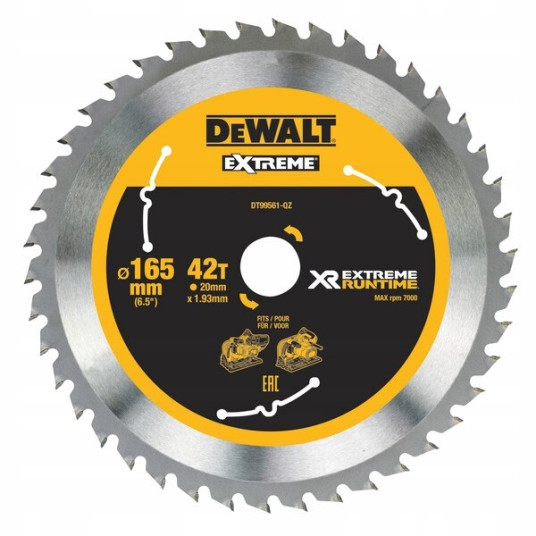 Xtreme Runtime 165mm x 20mm 42t CSB