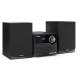 Sharp XL-B517D(BK) Hi-Fi Micro System, CD/FM/USB/Bluetooth v5.0, Aux-in, 45W, Black | Sharp | Hi-Fi Micro System | XL-B517D(BK) | Black | USB port | AUX in | Bluetooth | CD player | FM radio | Wireless connection