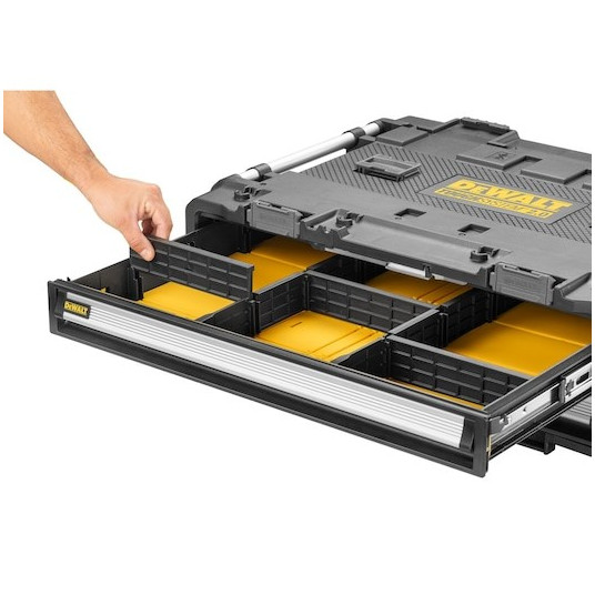 DEWALT. TOUGH CHEST SYS.2.0 DXL 2 x LAATIKKOJEN LEVYLAATTA