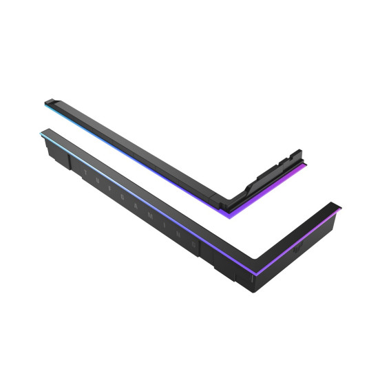 ASUS TUF GAMING GT502 Horizon ARGB-valaistussarja Musta Midi-tornin RGB-valaistuksen päivityssarja