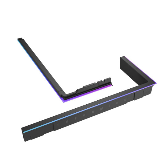 ASUS TUF GAMING GT502 Horizon ARGB-valaistussarja Musta Midi-tornin RGB-valaistuksen päivityssarja