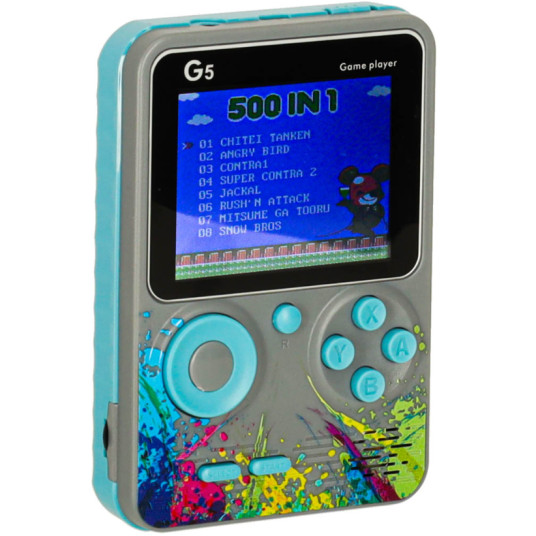 RoGer G5 Retro Mini kannettava pelikonsoli
