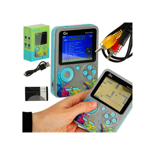 RoGer G5 Retro Mini kannettava pelikonsoli