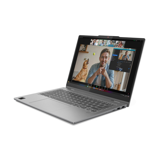 Kannettava tietokone Lenovo IdeaPad 5 2-in-1 14Q8X9, AI Copilot+ PC, 14 WUXGA, Snapdragon X X1-26-100,  RAM 16GB, 512GB SSD, Qualcomm Adreno GPU, Windows 11 Home, Luna Grey 83GH002YLT