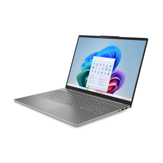 Kannettava tietokone Lenovo IdeaPad Slim 5 16AHP10, 16 2.8K, AMD Ryzen 5, RAM 16GB, 1TB SSD, AMD Radeon 760M Graphics, Windows 11 Home, Luna Grey 83HW002WNT