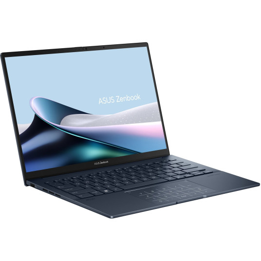 ASUS Zenbook 14 UX3405CA-PZ051W ARL H Core Ultra 5 14.0" 3K 120Hz 400nits Kiiltävä 16GB LPDDR5X SSD512 Intel Arc Graphics WLAN+BT Cam720 75WHrs Win11 Ponder Blue