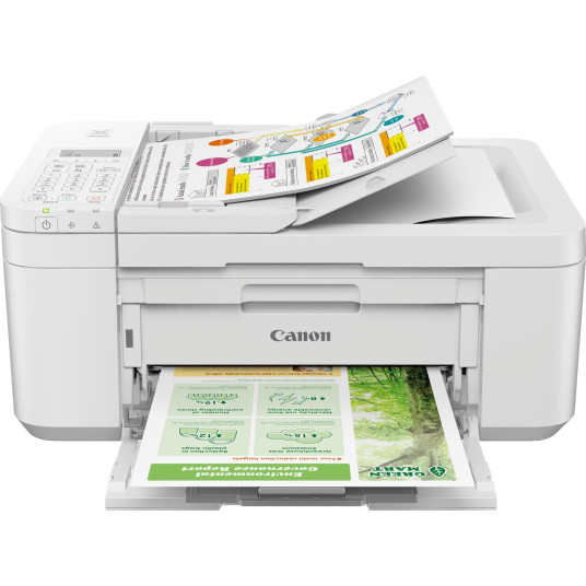 Canon monitoimitulostin PIXMA TR 4651 mustesuihkutulostin, A4, Wi-Fi, valkoinen