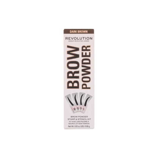 Eyebrow Powder Makeup Revolution London Brow Powder Stamp & Stencil, 0,65 g