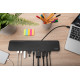 Digitus DA-70868 Kannettavan tietokoneen telakka / liitin Replikaattori Johdin USB 3.2 Gen 1 (3.1 Gen 1) Type-C Musta