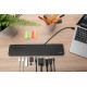 Digitus DA-70868 Kannettavan tietokoneen telakka / liitin Replikaattori Johdin USB 3.2 Gen 1 (3.1 Gen 1) Type-C Musta