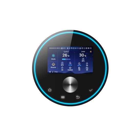Hisense Hi-Therma Integra 16 kw yhdistelmälämpöpumpun sisätila 230l kattilalla, AHS-160HEDSAA-23