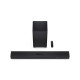 Sharp HT-SBW53121(BK) Q 3.1.2 Dolby Atmos/ DTS:X Soundbar with Wireless Subwoofer, Black | Sharp