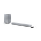 Sharp HT-SBW53121(SL) Q 3.1.2 Dolby Atmos/ DTS:X Soundbar with Wireless Subwoofer, Silver | Sharp