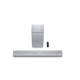 Sharp HT-SBW53121(SL) Q 3.1.2 Dolby Atmos/ DTS:X Soundbar with Wireless Subwoofer, Silver | Sharp
