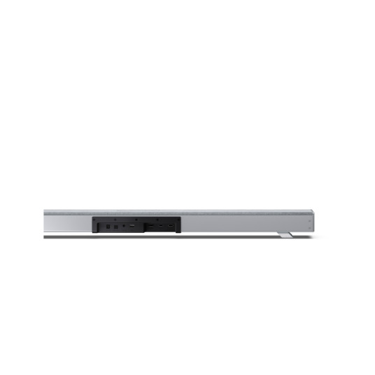 Sharp HT-SBW53121(SL) Q 3.1.2 Dolby Atmos/ DTS:X Soundbar with Wireless Subwoofer, Silver | Sharp