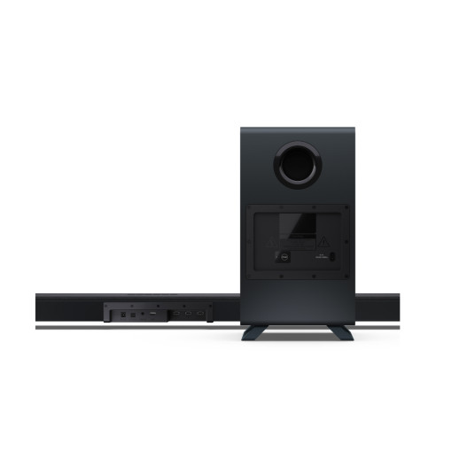 Sharp HT-SBW55121(BK) Q 5.1.2 Dolby Atmos/ DTS:X Soundbar with Wireless Subwoofer, Black | Sharp