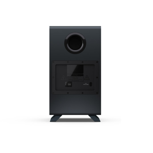 Sharp HT-SBW55121(BK) Q 5.1.2 Dolby Atmos/ DTS:X Soundbar with Wireless Subwoofer, Black | Sharp