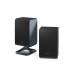 Sharp HT-SPR52021(BK) Q Soundbar 2.0.2 Wireless Rear Surround Speakers, Black | Sharp