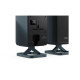 Sharp HT-SPR52021(BK) Q Soundbar 2.0.2 Wireless Rear Surround Speakers, Black | Sharp