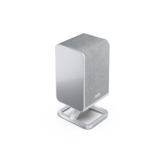 Sharp HT-SPR52021(SL) Q Soundbar 2.0.2 Wireless Rear Surround Speakers, Silver | Sharp