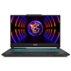 Kannettava tietokone MSI Cyborg 15 A13VE-1830NL, 15.6 FHD, Intel Core i7, RAM 16GB, 512GB SSD, NVIDIA GeForce RTX 4050, Windows 11 Home, Black 9S7-15K111-1830