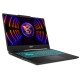 Kannettava tietokone MSI Cyborg 15 A13VE-1830NL, 15.6 FHD, Intel Core i7, RAM 16GB, 512GB SSD, NVIDIA GeForce RTX 4050, Windows 11 Home, Black 9S7-15K111-1830